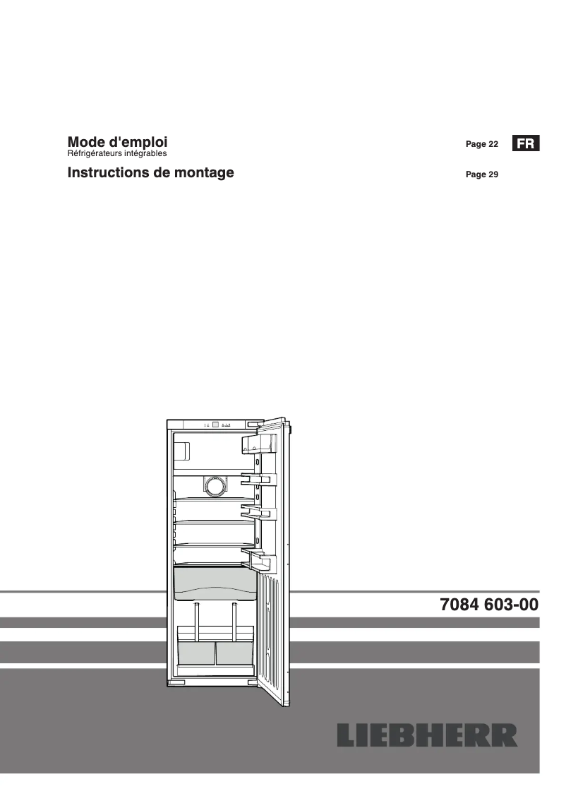 Image de la première page du manuel de l'appareil IKFPc 2854