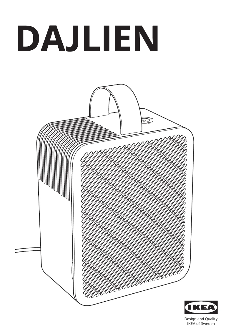 Página 1 del manual Manual de usuario Ikea DAJLIEN 505.610.60