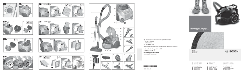 Página 1 del manual Manual de usuario Bosch Runn'n BGS4330