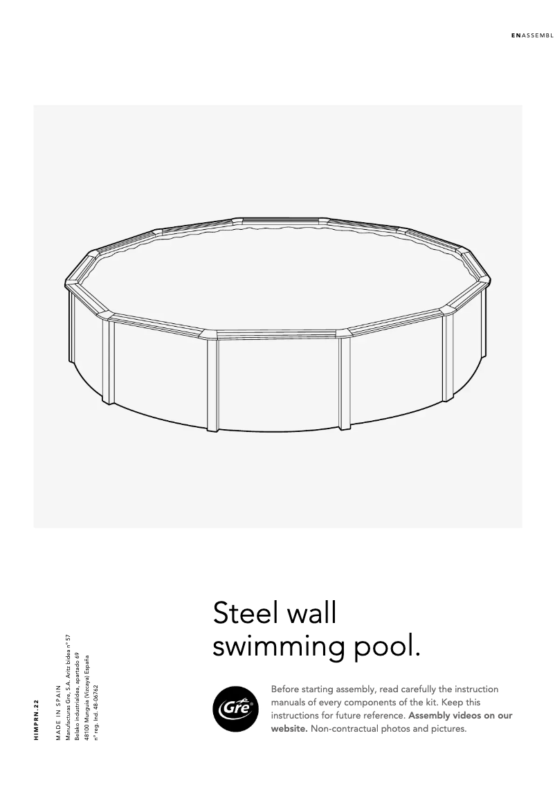 Image de la première page du manuel de l'appareil KIT350N