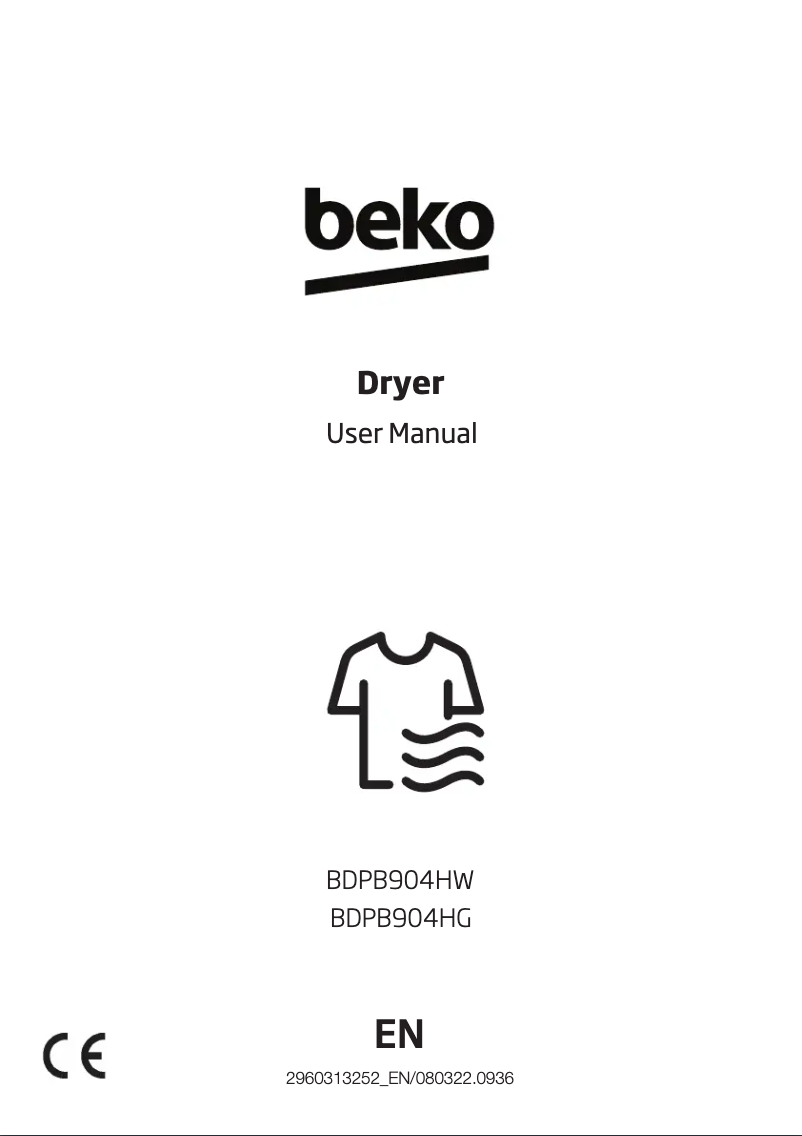 Image de la première page du manuel de l'appareil BDPB904HG