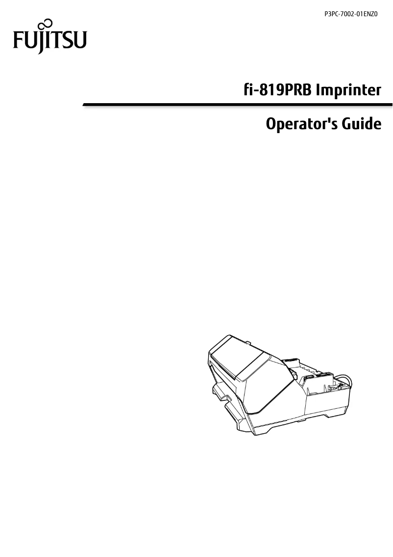 Page n°1 - Manuel utilisateur Fujitsu fi-8190