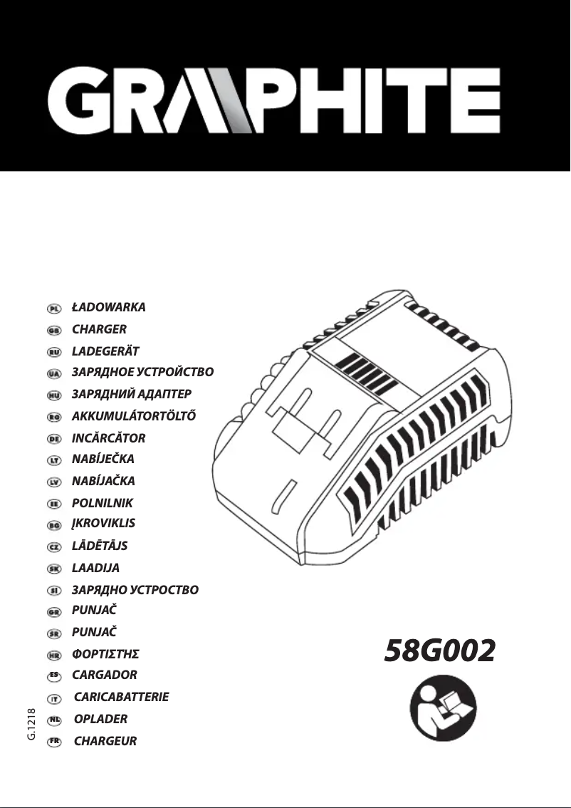 Page n°1 - Manuel utilisateur Graphite 58G002