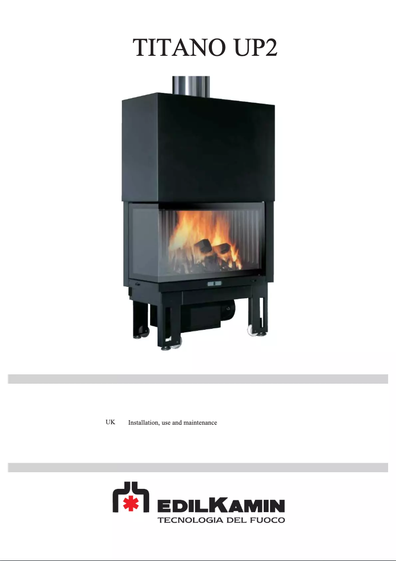 Page n°1 - Manuel utilisateur Edilkamin TITANO UP2