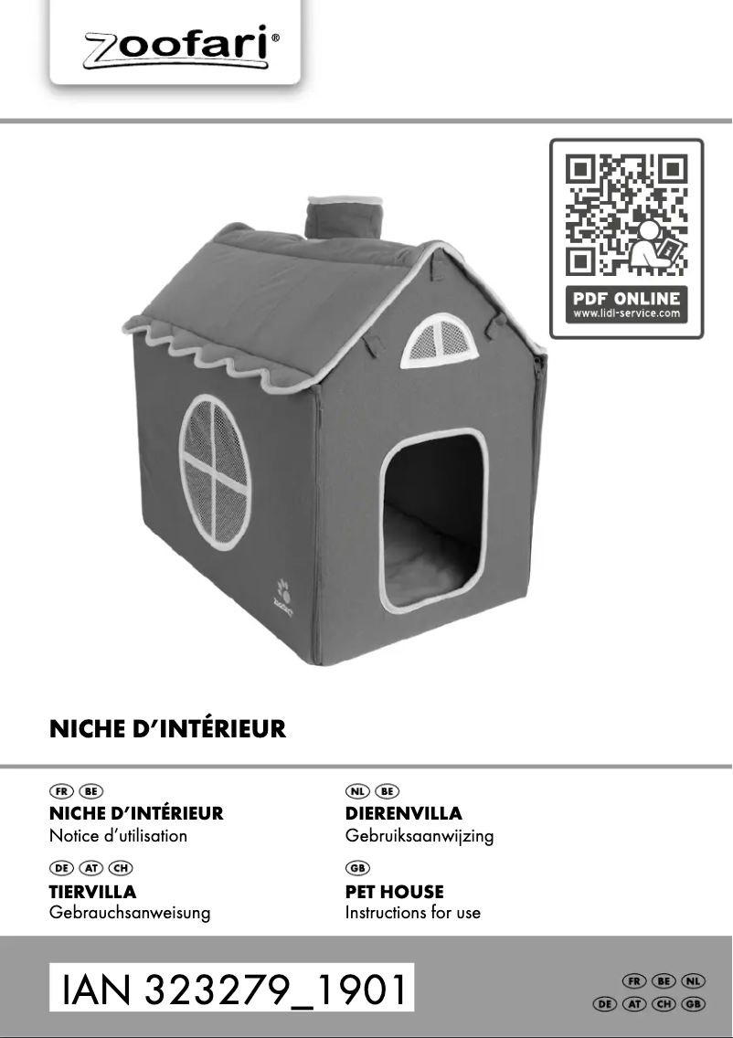 Image de la première page du manuel de l'appareil IAN 323279