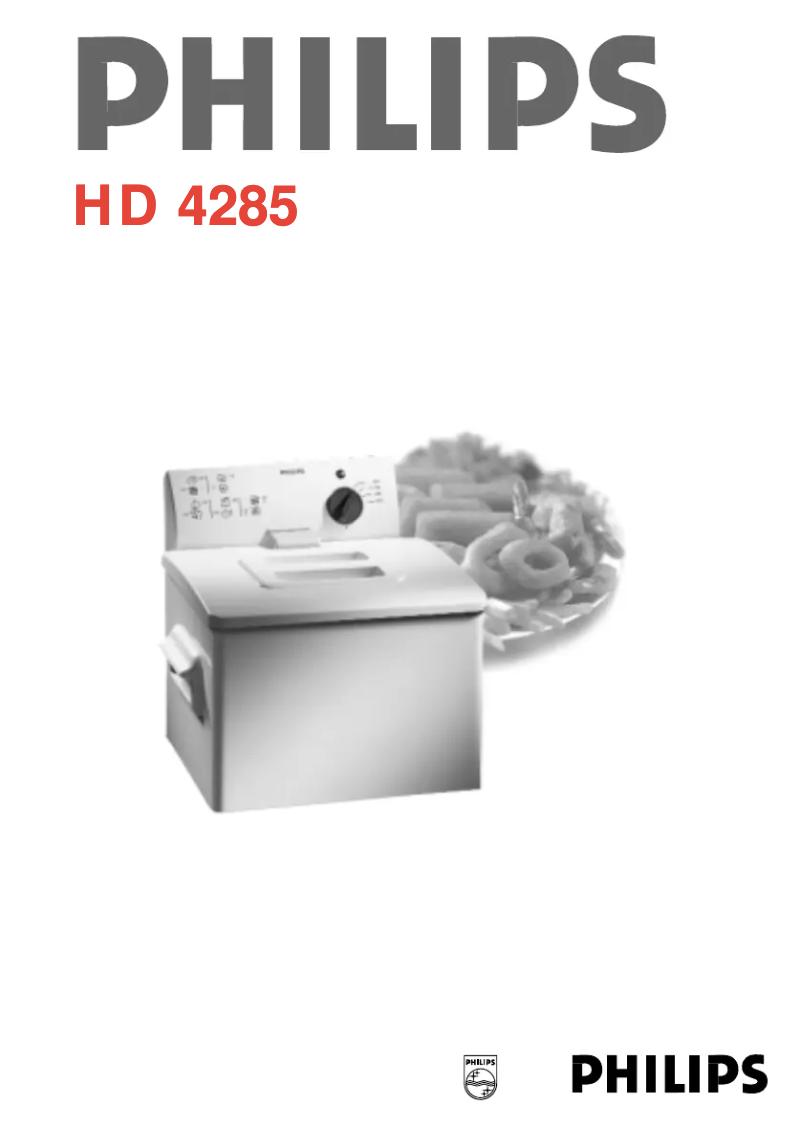 Image de la première page du manuel de l'appareil HD4285