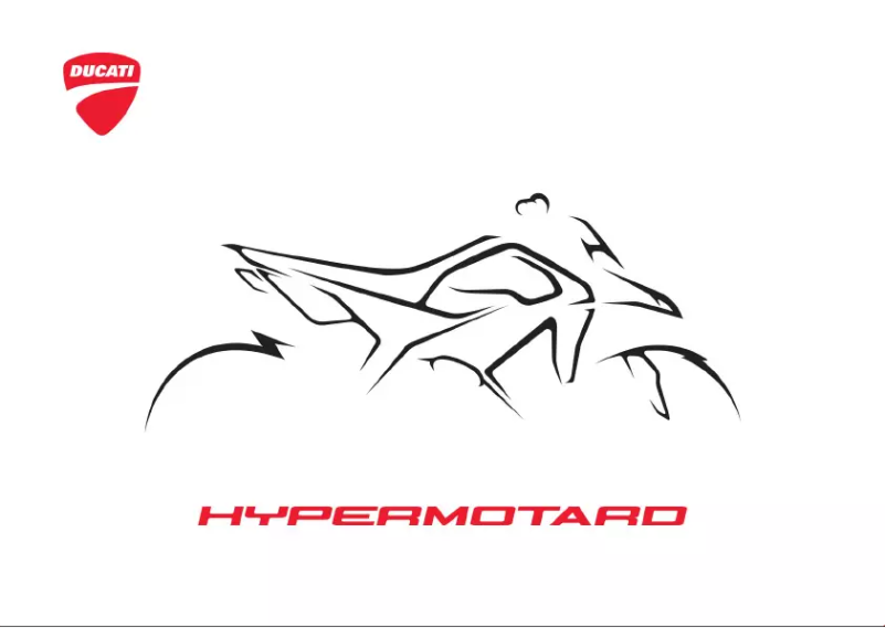 Page 1 de la notice Manuel utilisateur Ducati Hypermotard 950 (2024)