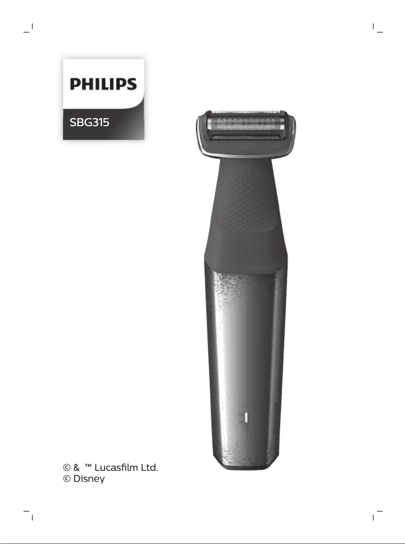 Page 1 de la notice Manuel utilisateur Philips Multigroom SBG315