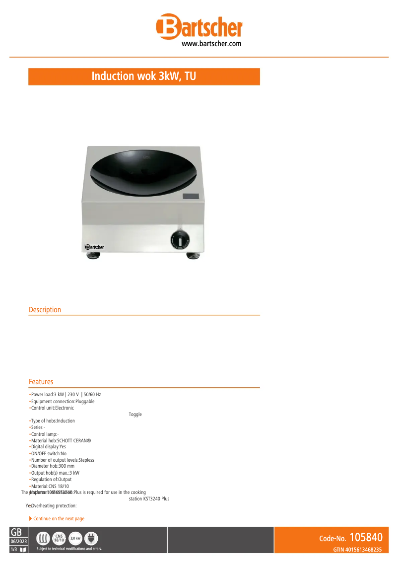 Image de la première page du manuel de l'appareil 105840