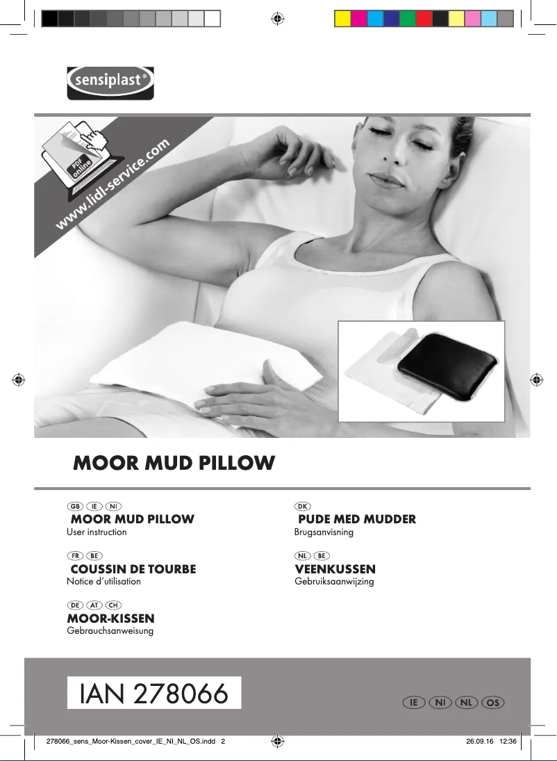 Page n°1 - Manuel utilisateur Sensiplast IAN 278066