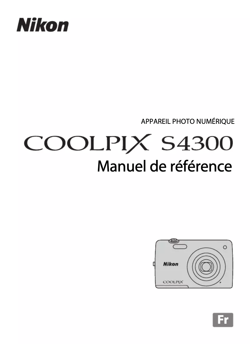 Page 1 de la notice Manuel utilisateur Nikon Coolpix S4300