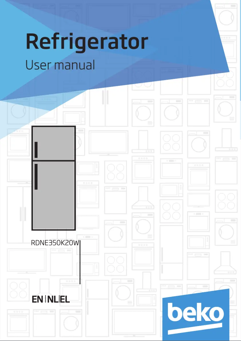 Image de la première page du manuel de l'appareil RDNE350K20W