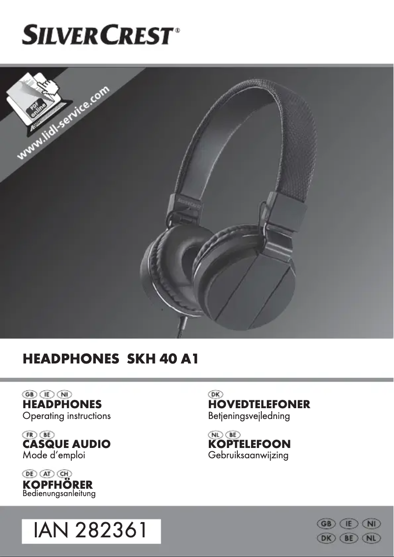 Página 1 del manual Manual de usuario SilverCrest SKH 40 A1