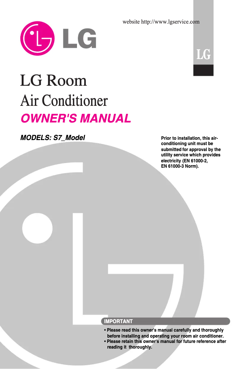 Página 1 del manual Manual de usuario LG HSUC1267V76