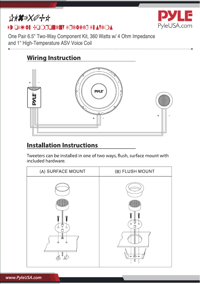 Image de la première page du manuel de l'appareil PL6150BK