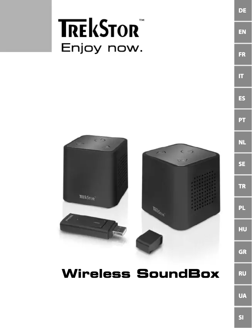 Page 1 de la notice Manuel utilisateur TrekStor Wireless SoundBox