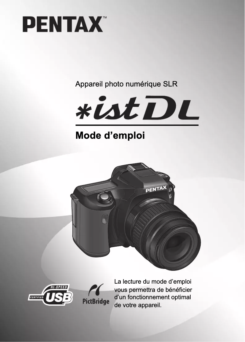 Image de la première page du manuel de l'appareil istDL
