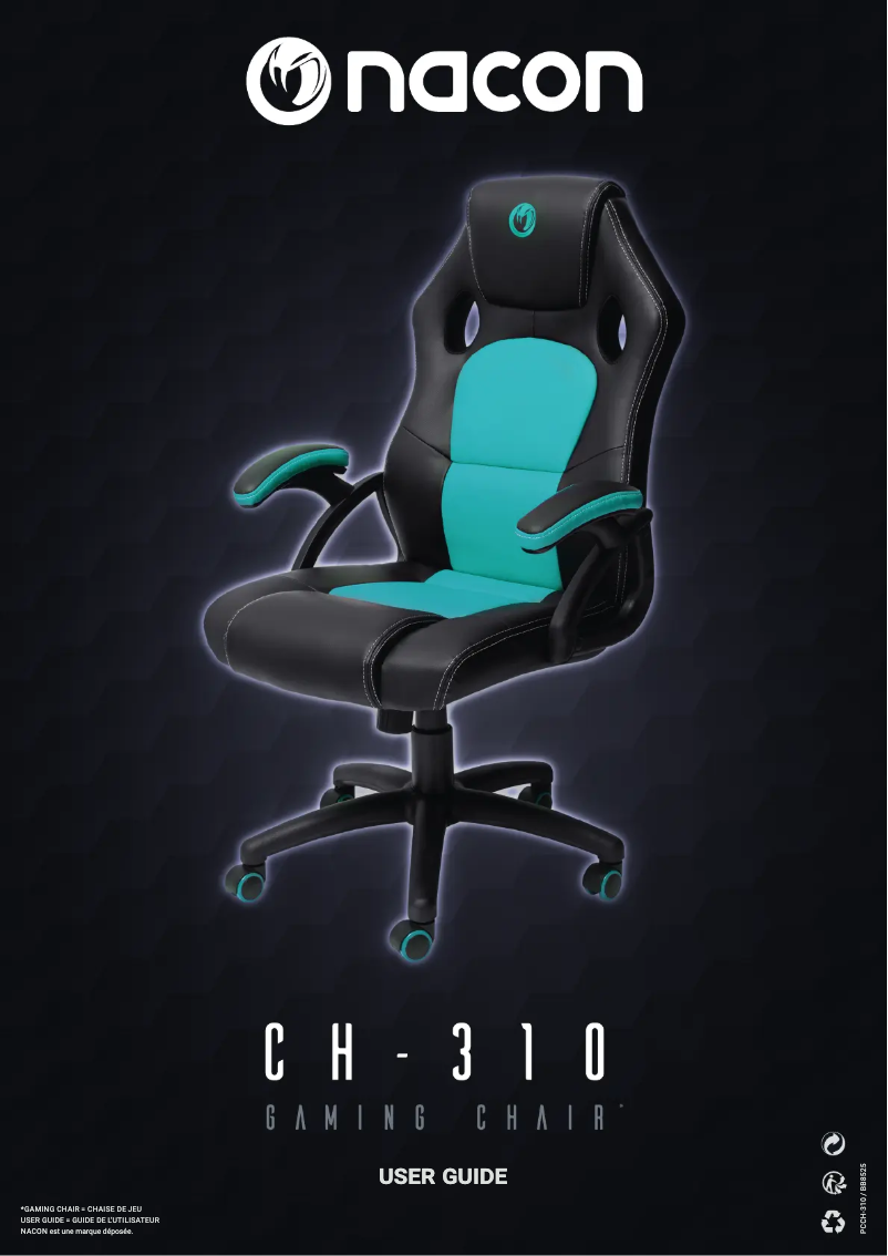 Image de la première page du manuel de l'appareil PCCH-310