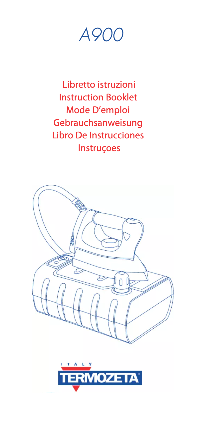 Page n°1 - Manuel utilisateur Termozeta A900