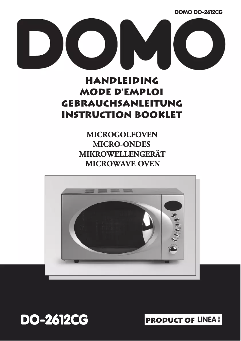 Page n°1 - Manuel utilisateur Domo DO2612CG