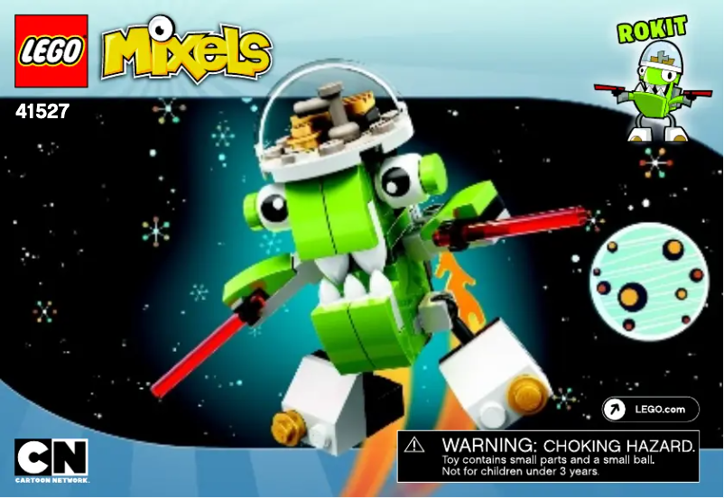 Page n°1 - Manuel utilisateur Lego Mixels 41527