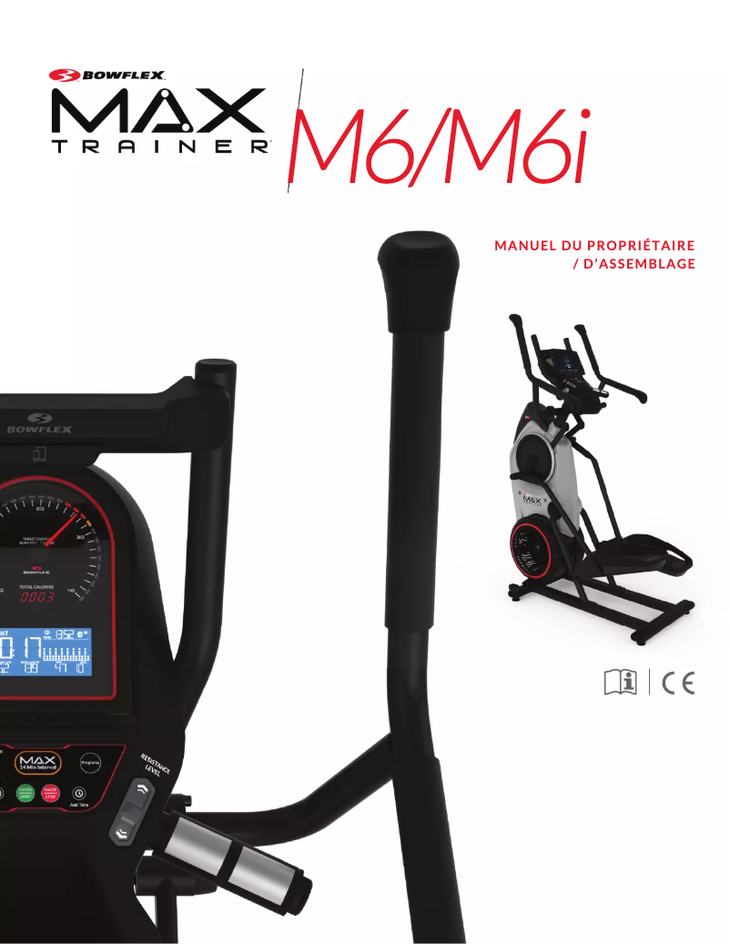 Página 1 del manual Manual de usuario Bowflex Max Trainer M6i