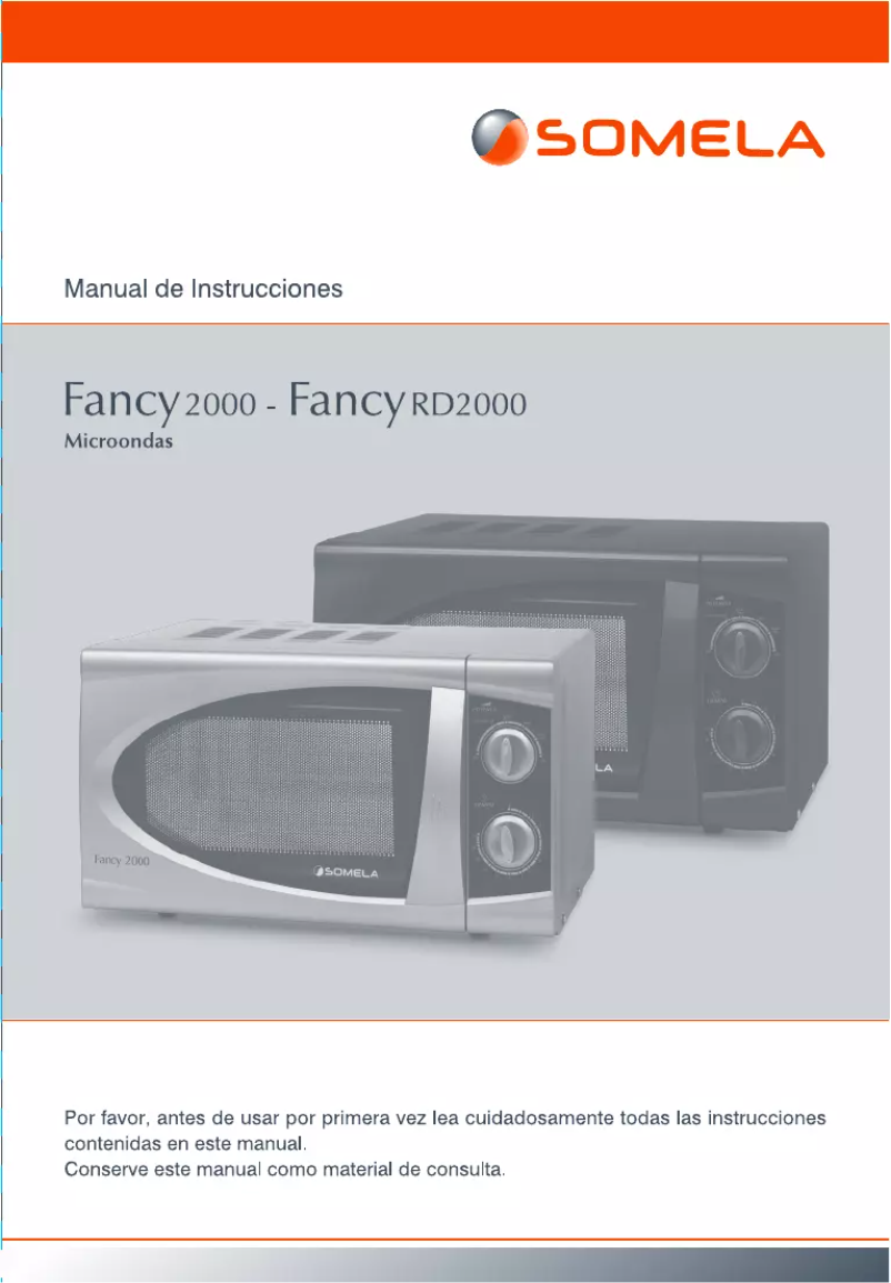 Page n°1 - Manuel utilisateur Somela Fancy RD2000