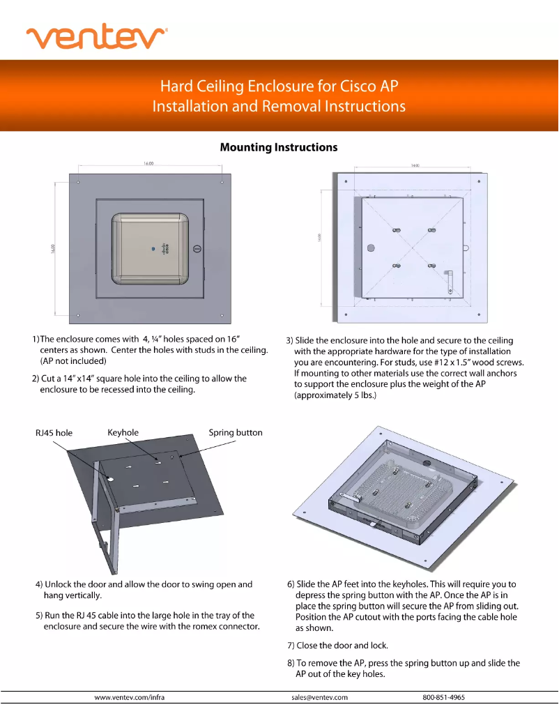 Page n°1 - Manuel utilisateur Ventev V2-ID-HCEN-9117