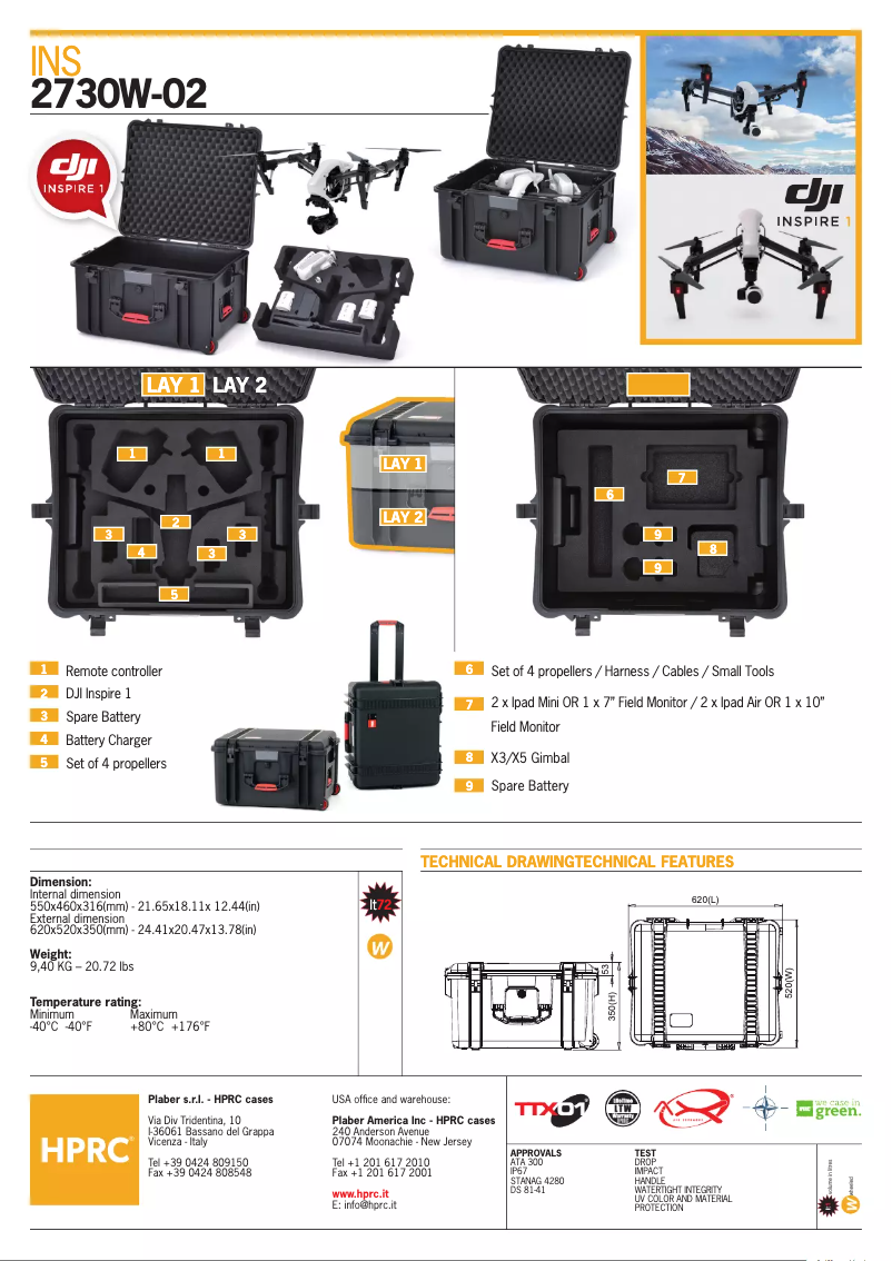 Page 1 de la notice Manuel utilisateur HPRC 730WINSPRO