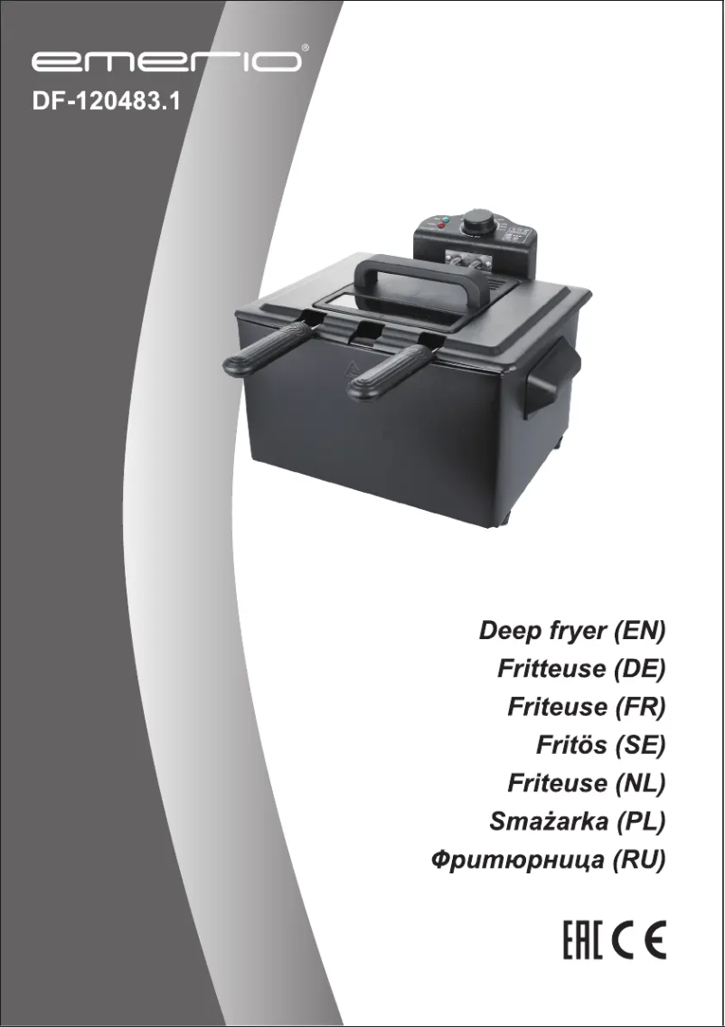 Image de la première page du manuel de l'appareil DF-120483.1