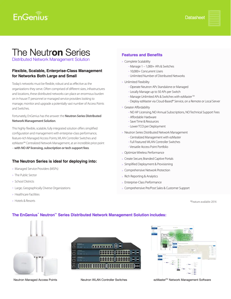 Image de la première page du manuel de l'appareil ezMaster