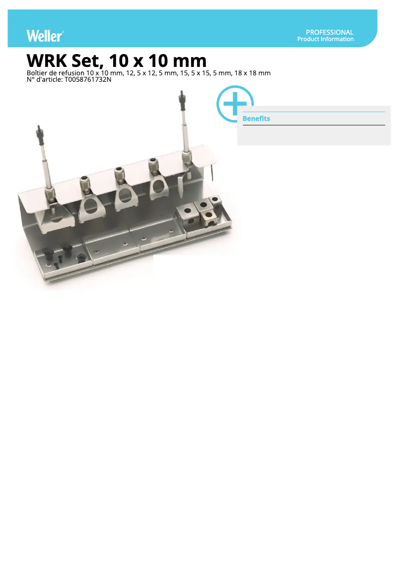 Image de la première page du manuel de l'appareil WRK