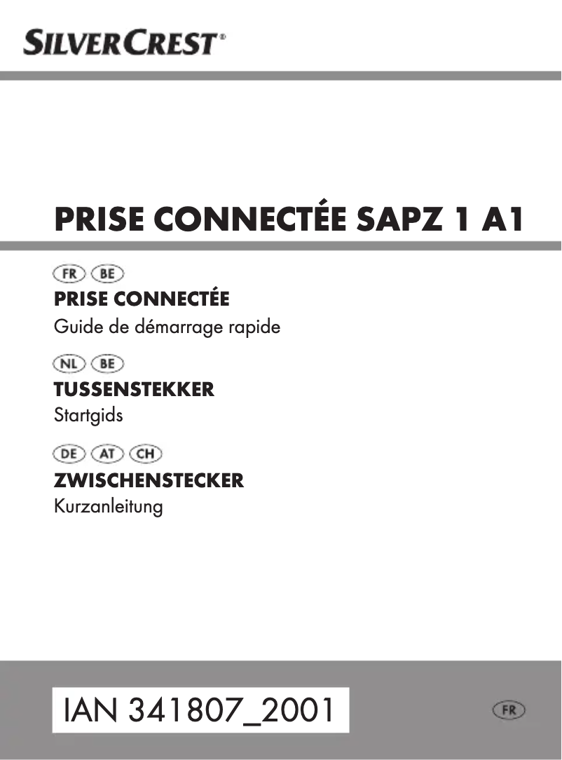 Page 1 de la notice Manuel utilisateur SilverCrest SAPZ 1 A1
