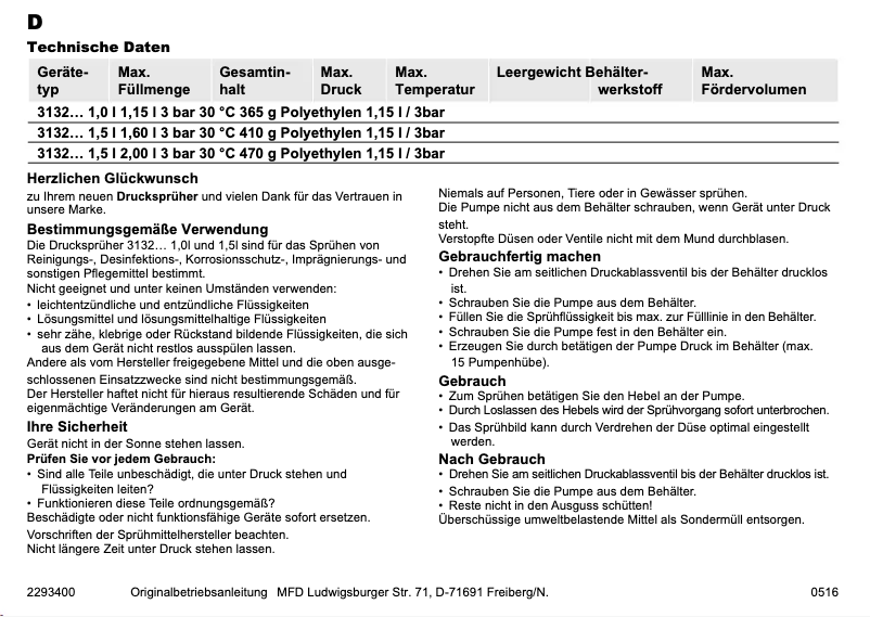 Page 1 de la notice Manuel utilisateur MESTO 3132PP