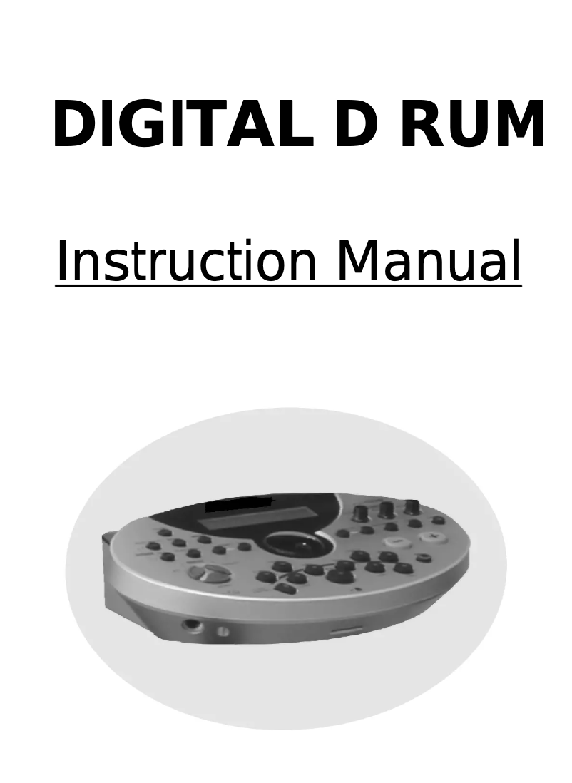 Imagen de la primera página del manual del dispositivo DD508