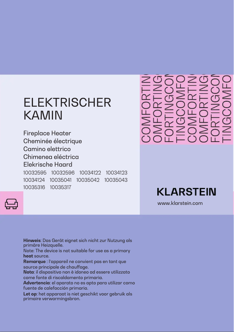 First page image of the manual for Kaprun