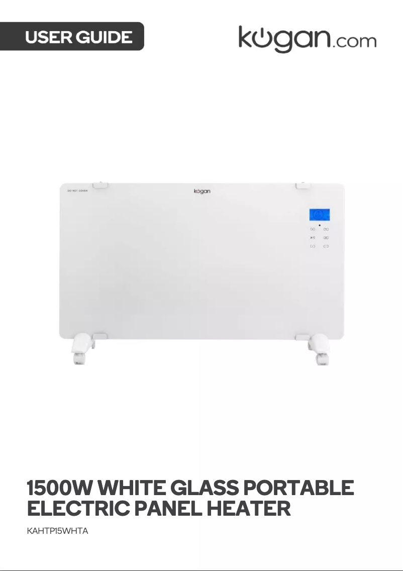 Page 1 de la notice Manuel utilisateur Kogan KAHTP15WHTA