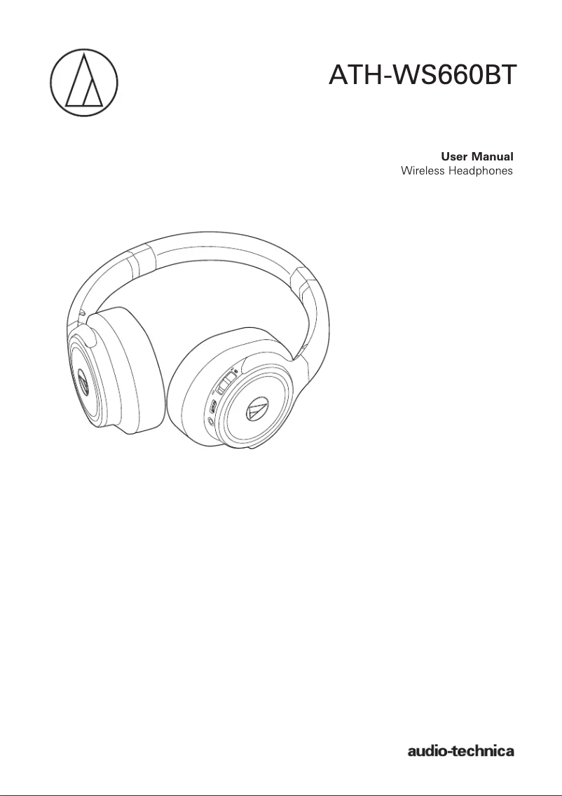 Page 1 de la notice Manuel utilisateur Audio-Technica ATH-WS660BTB