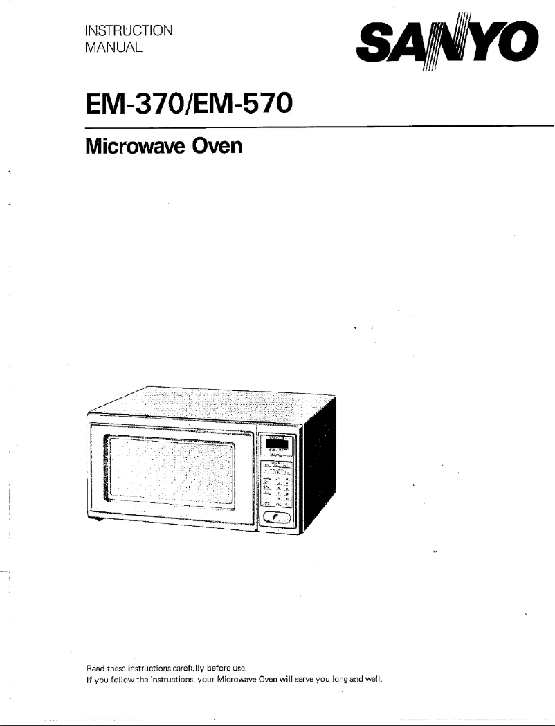 Image de la première page du manuel de l'appareil EM-570