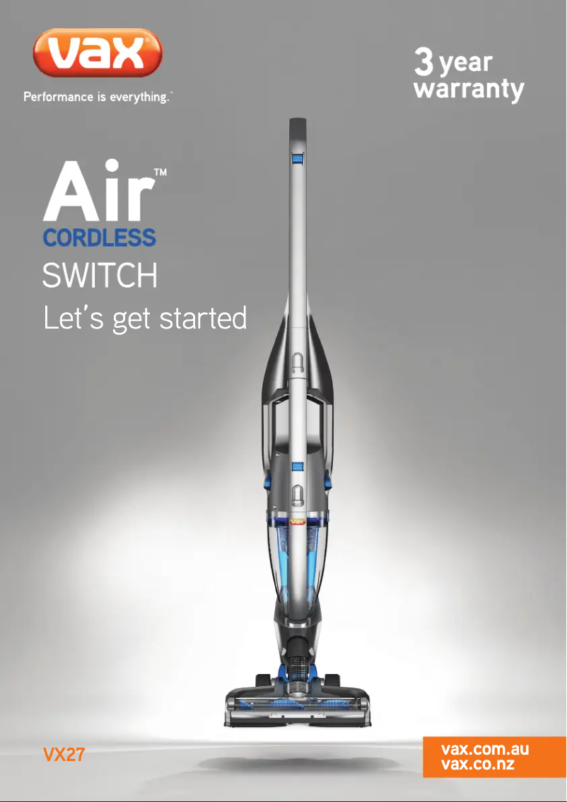 Imagen de la primera página del manual del dispositivo Force 10 V-091SP