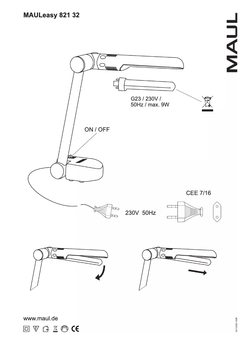 Page 1 de la notice Manuel utilisateur MAUL Easy