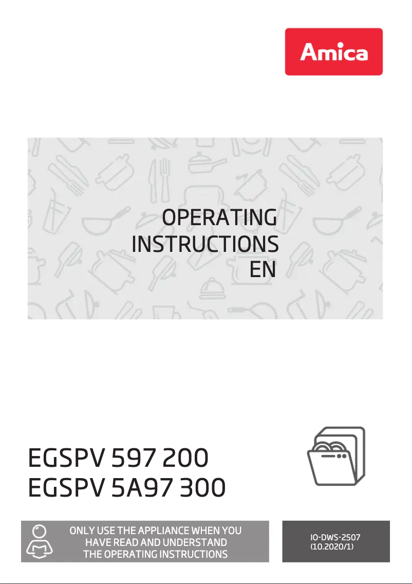 Image de la première page du manuel de l'appareil EGSPV 5A97 300