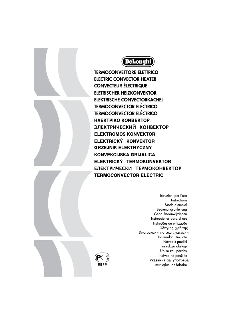 Page n°1 - Manuel utilisateur DeLonghi HCS2550FTS