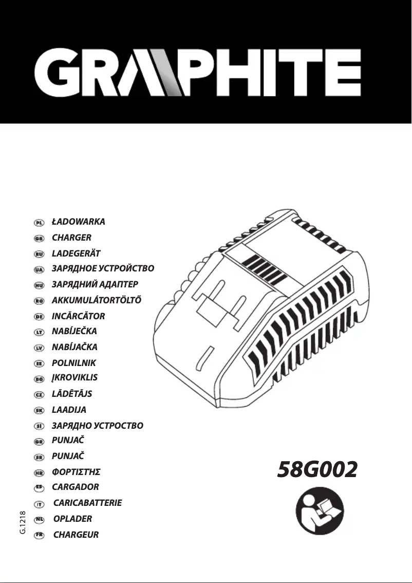 Page n°1 - Manuel utilisateur Graphite 58G020