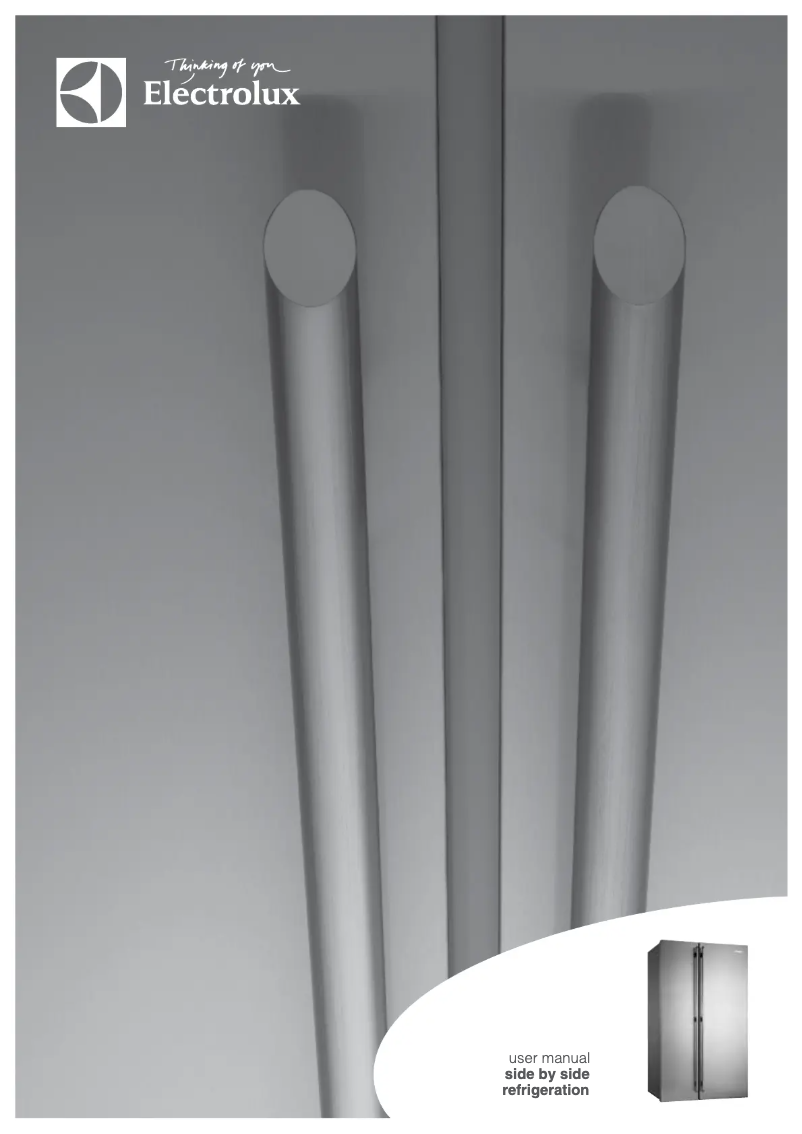 Page 1 de la notice Manuel utilisateur Electrolux ESE7007