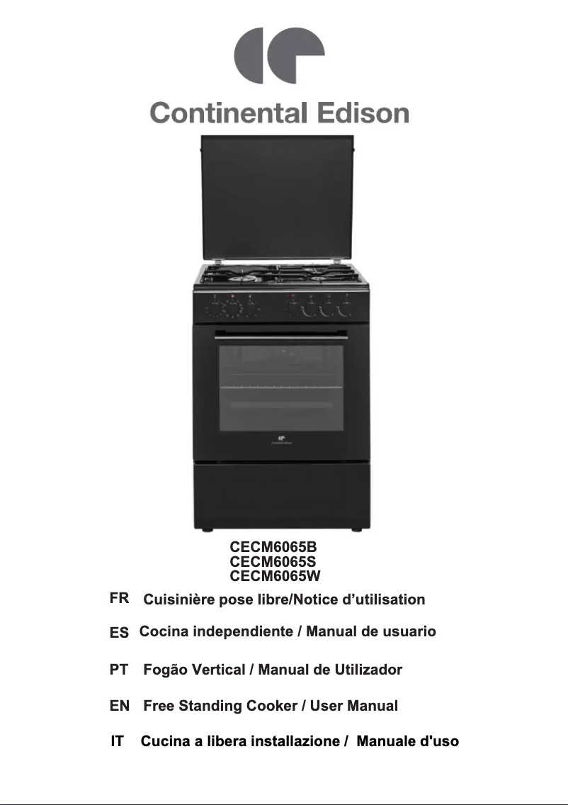 Image de la première page du manuel de l'appareil CECM6065S