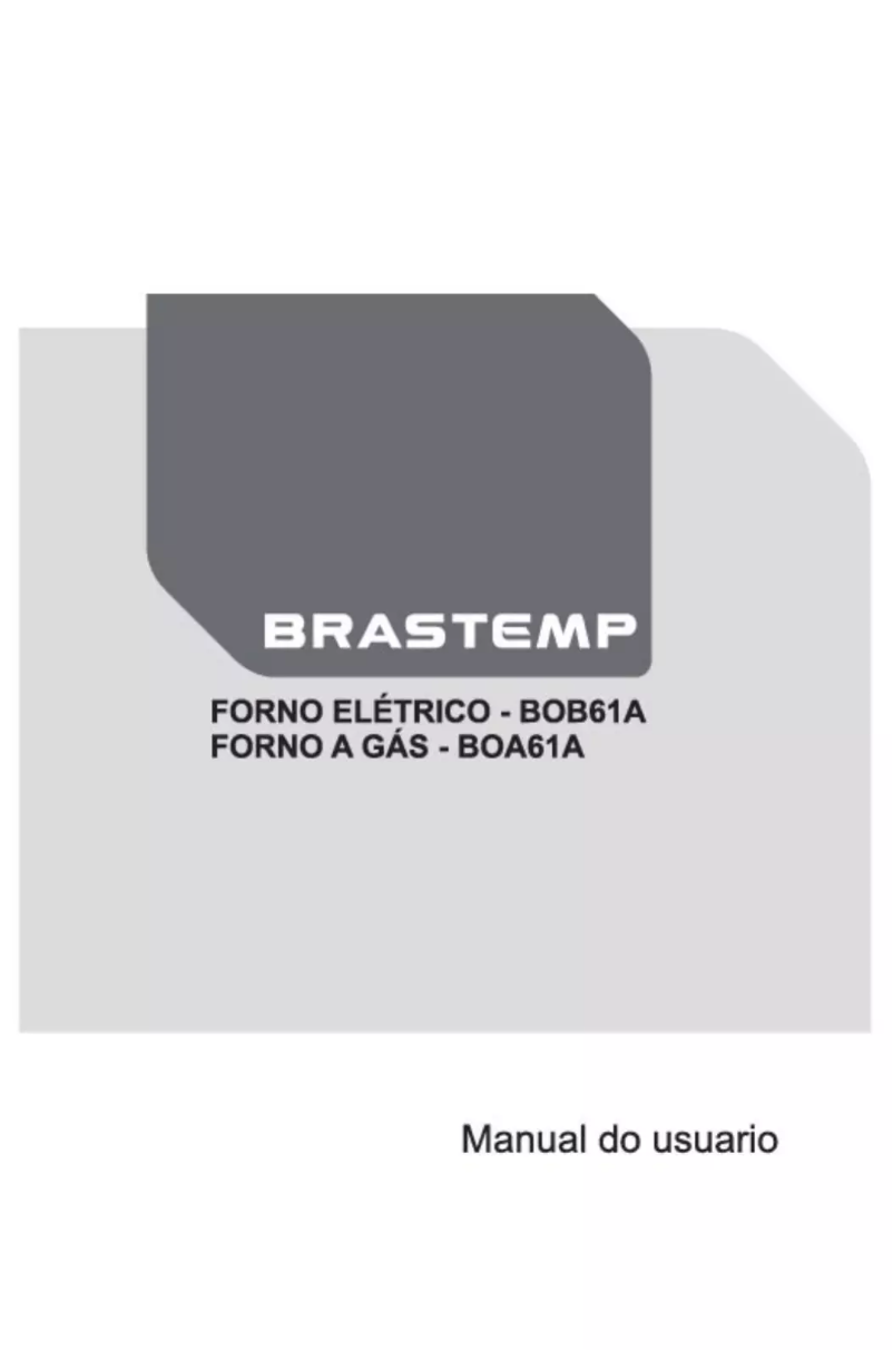 Page 1 de la notice Manuel utilisateur Brastemp BOA61