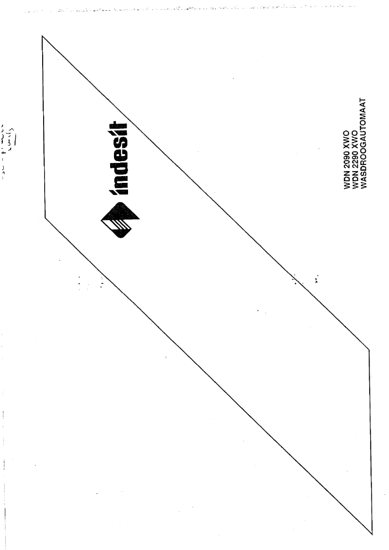 Page n°1 - Manuel utilisateur Indesit WDN 2090 XWO