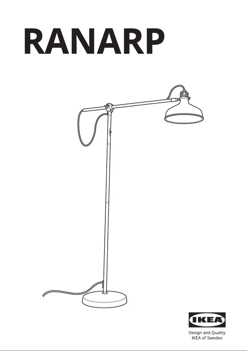 Image de la première page du manuel de l'appareil RANARP 902.313.03