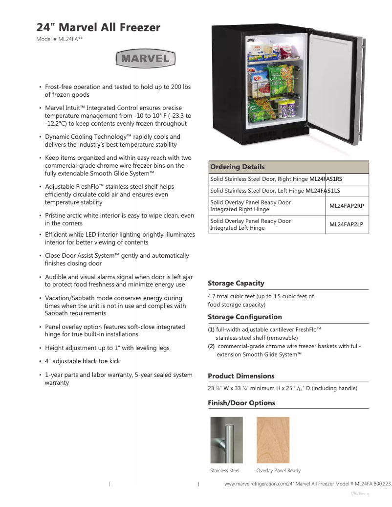 Image de la première page du manuel de l'appareil ML24FAP2RP